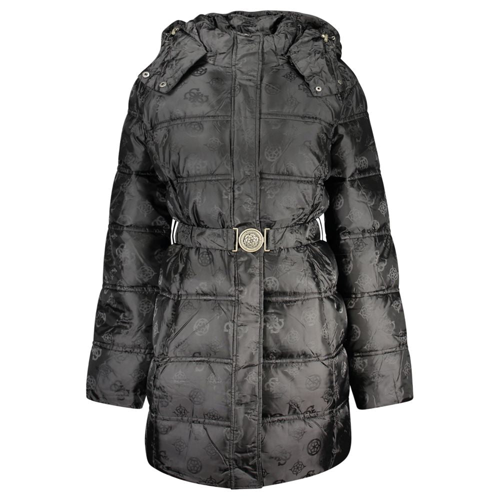 Black Polyamide Women's Jacket - ventzia