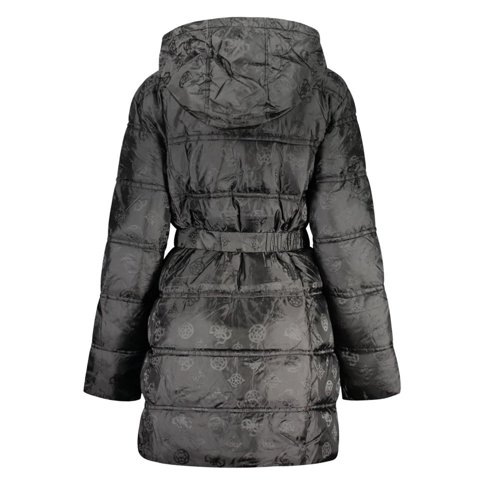 Black Polyamide Women's Jacket - ventzia