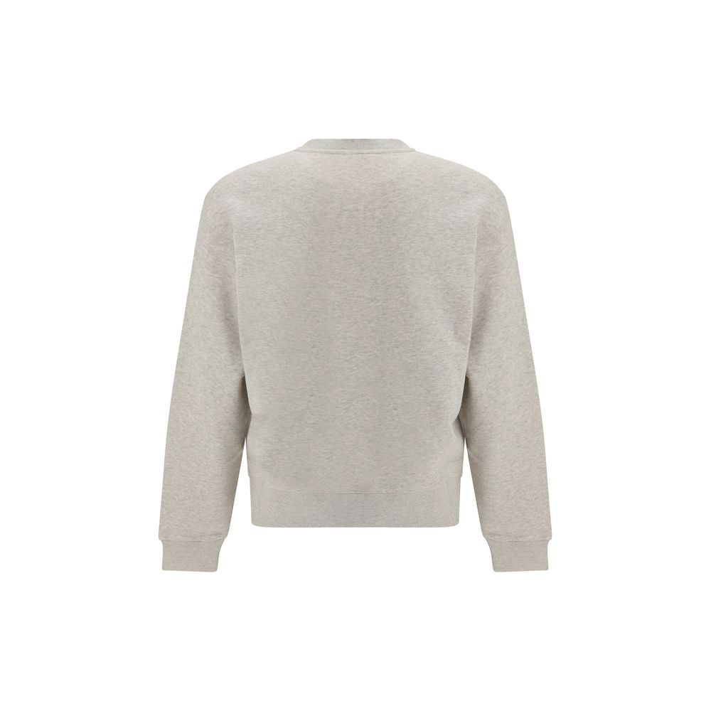 Gray Cotton Sweatshirt - ventzia