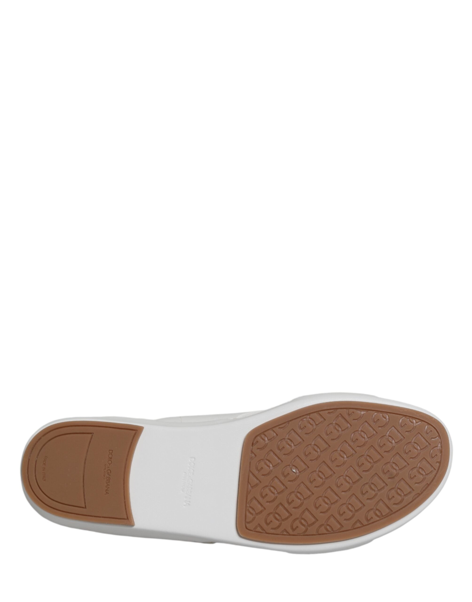White DG Cutout Slides Slippers Flats Shoes - ventzia