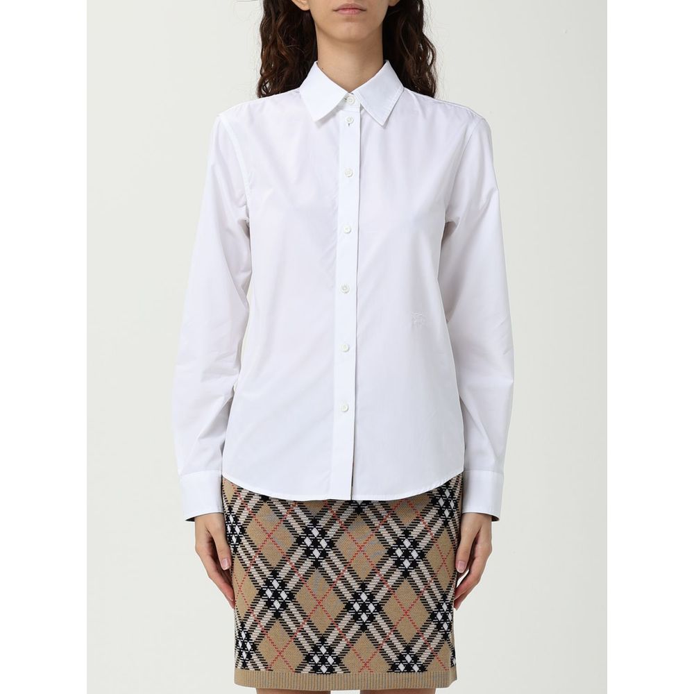 White Cotton Dress Shirt - ventzia