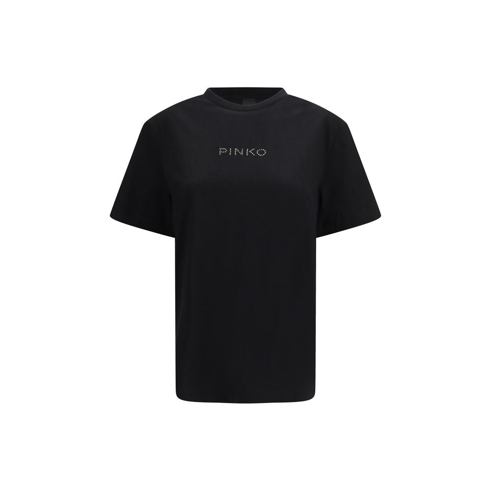 Black Cotton T-Shirt - ventzia