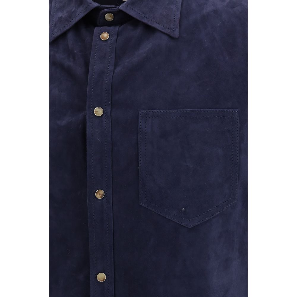 Blue Denim Shirt - ventzia