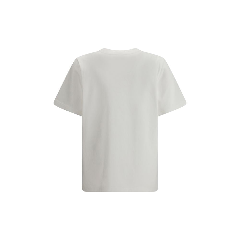 White Cotton T-Shirt - ventzia