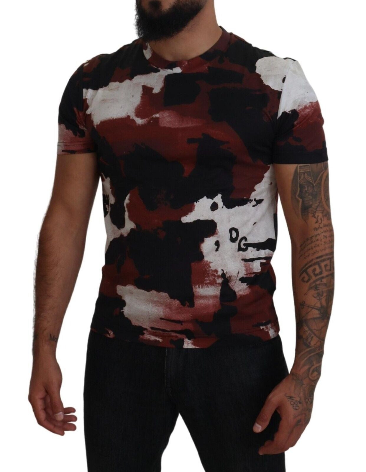 Multicolor Tie Dye Cotton Crew Neck T-shirt - ventzia