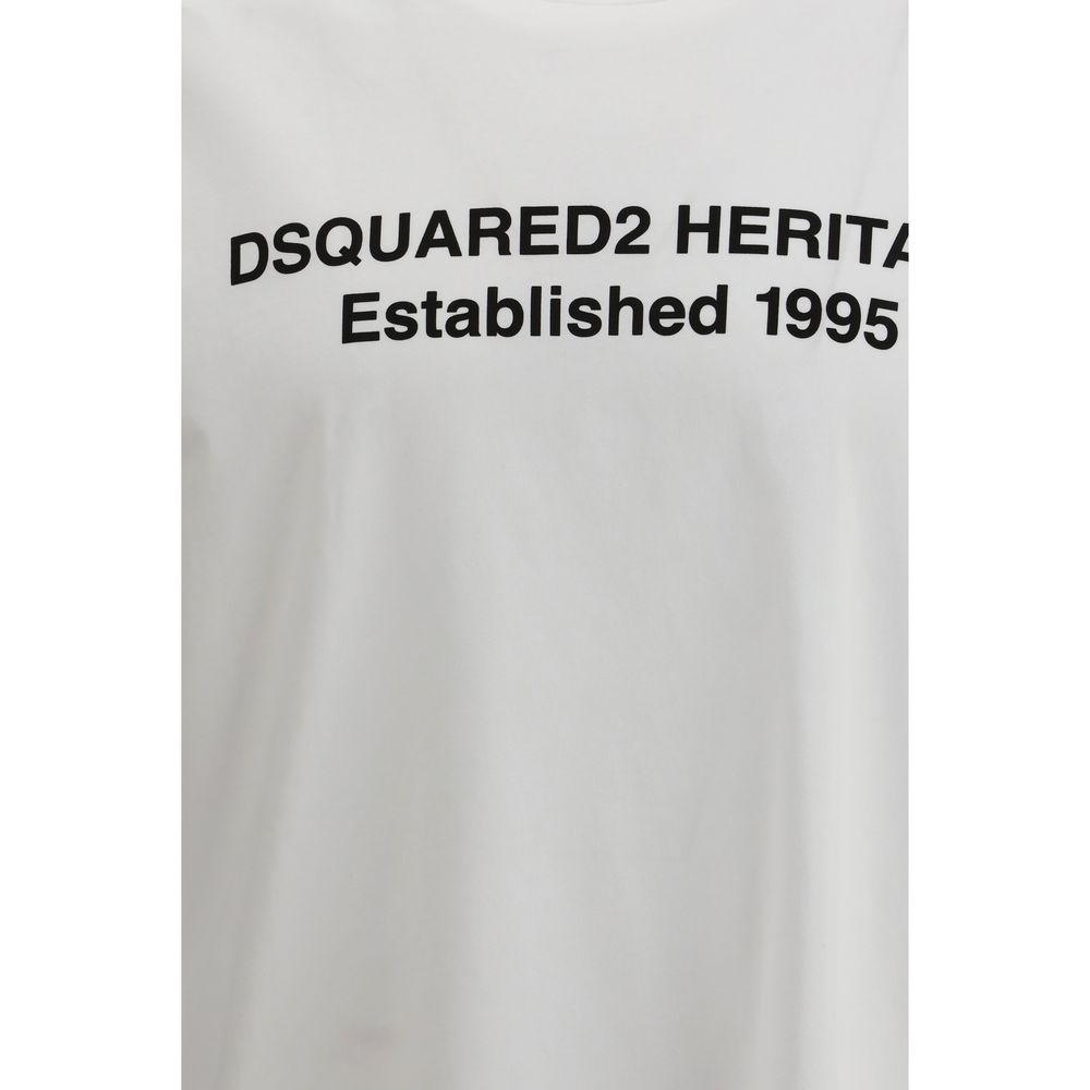 White Cotton T-Shirt - ventzia