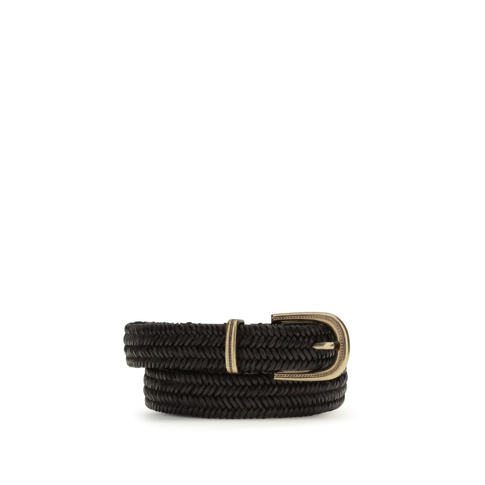 Black Calf Leather Bos Taurus Regular Belt - ventzia