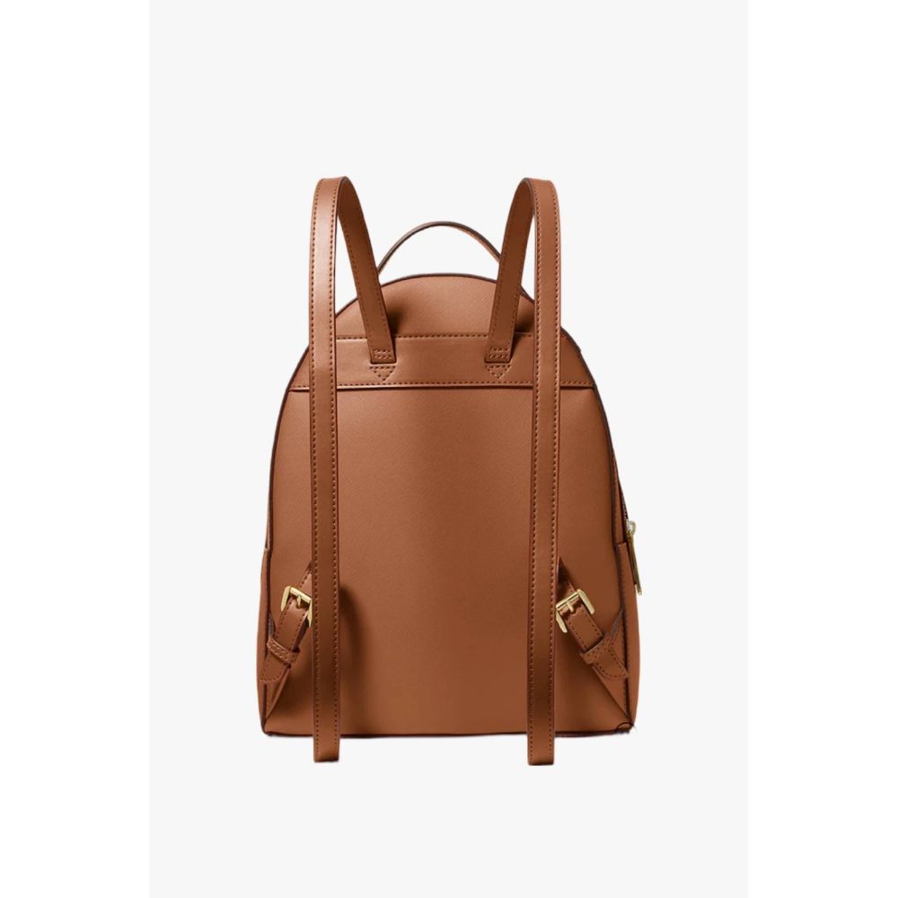 Brown Leather Backpack - ventzia