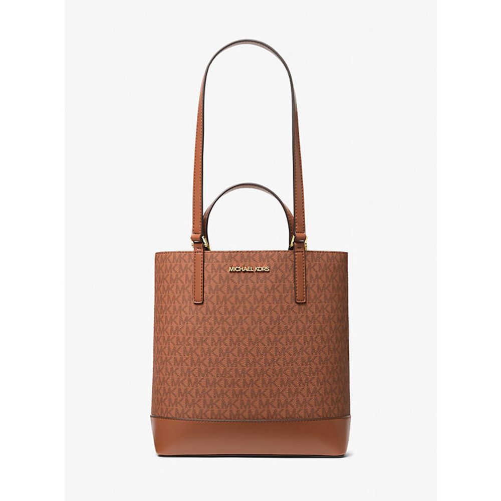 Brown Leather Tote Bag - ventzia