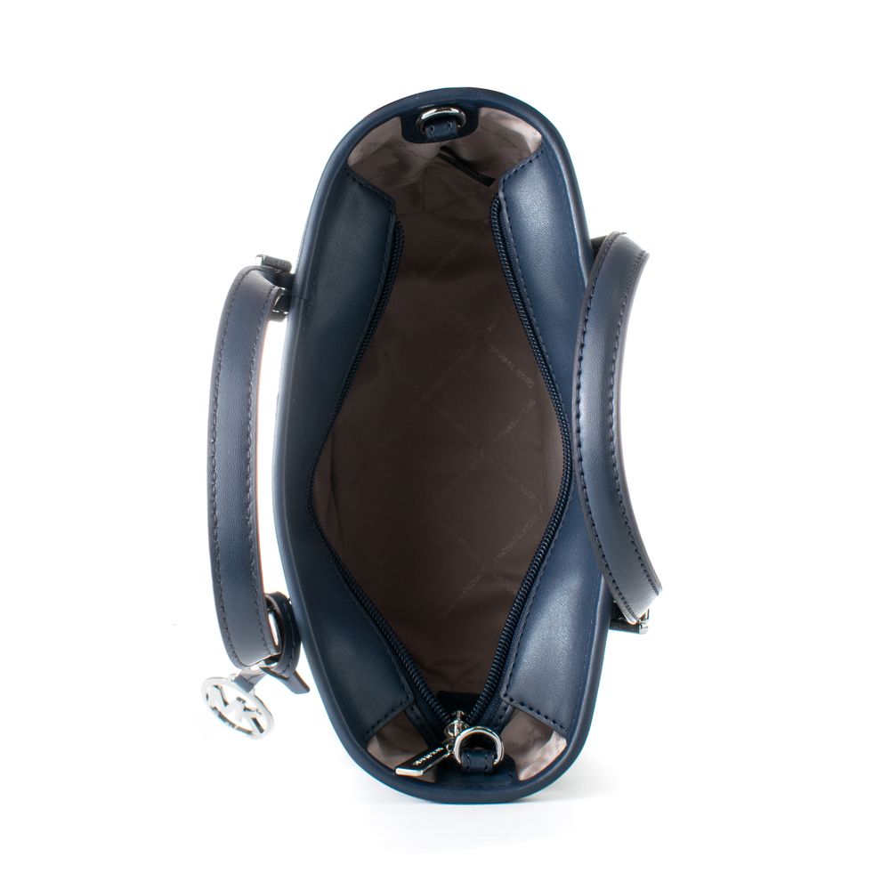 Blue Canvas Tote Bag - ventzia