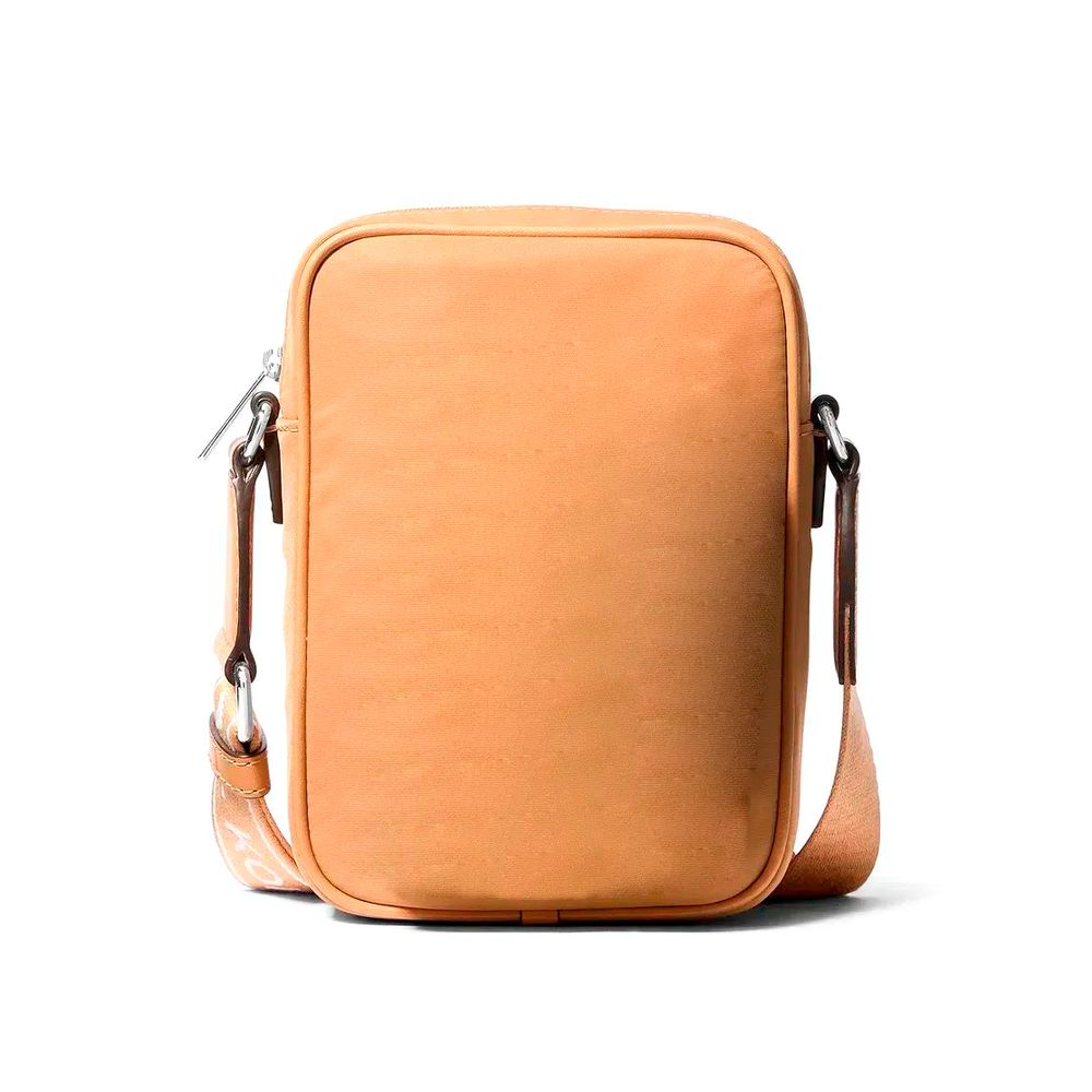 Brown Nylon Crossbody Bag - ventzia