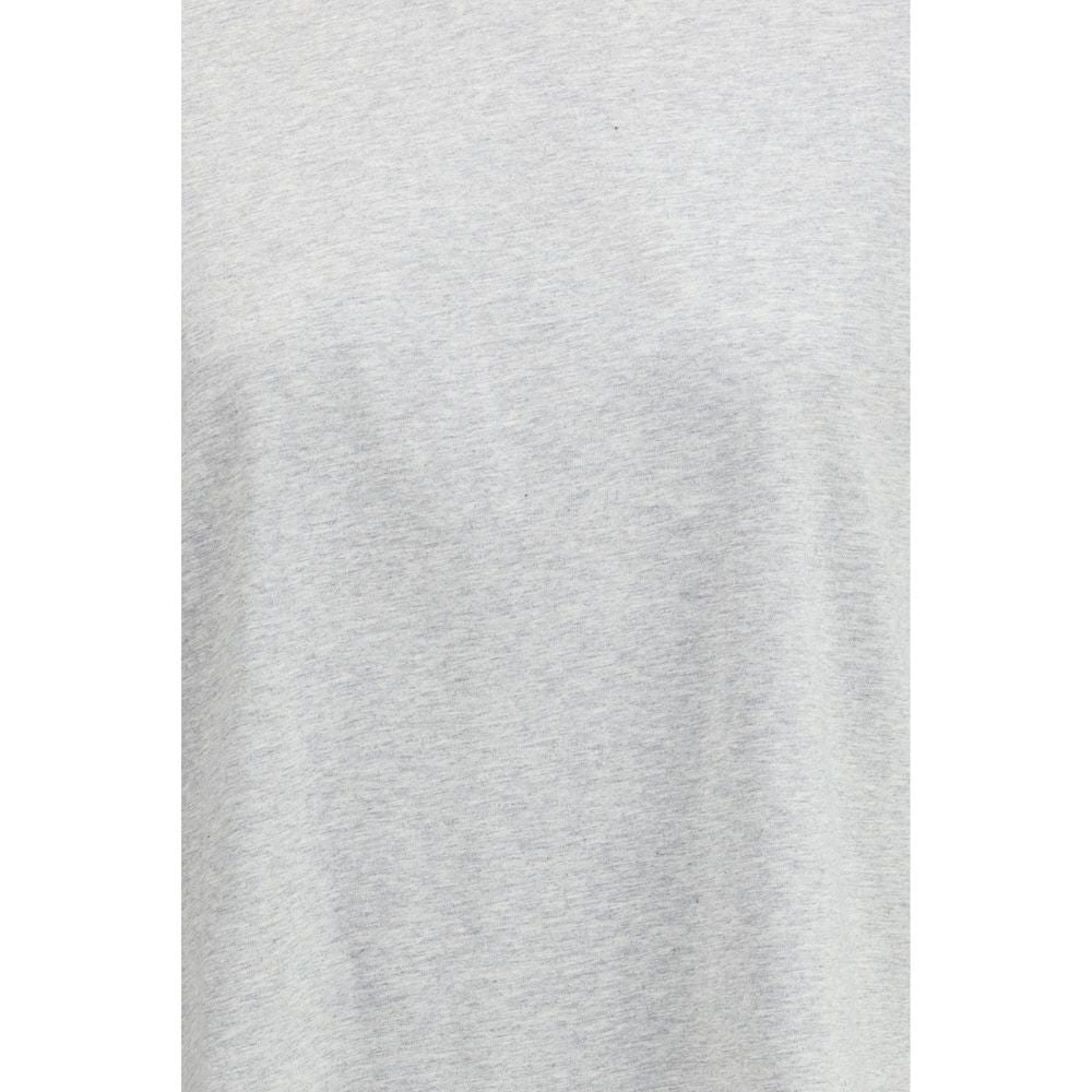 Gray Cotton T-Shirt - ventzia