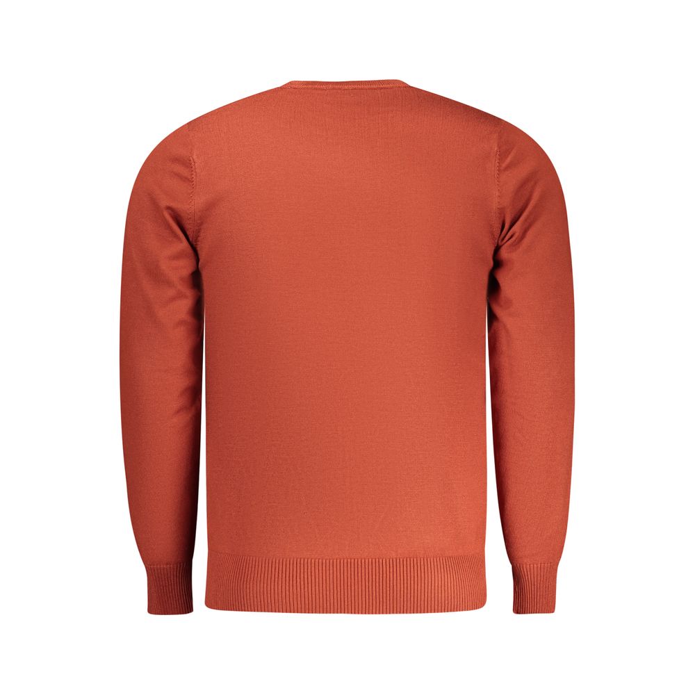 Brown Viscose Men's Sweater - ventzia