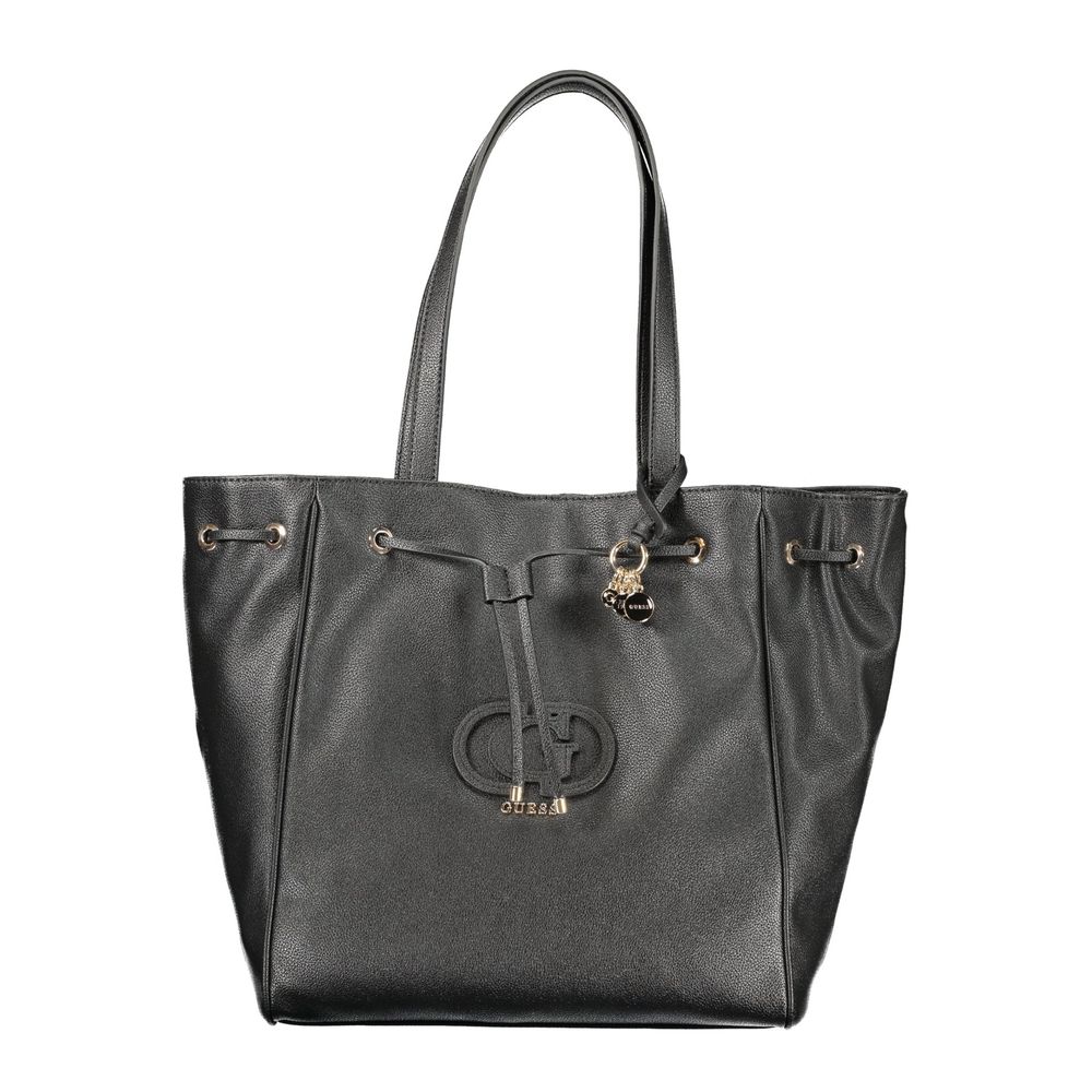 Nero Poliuretano Women Handbag - ventzia