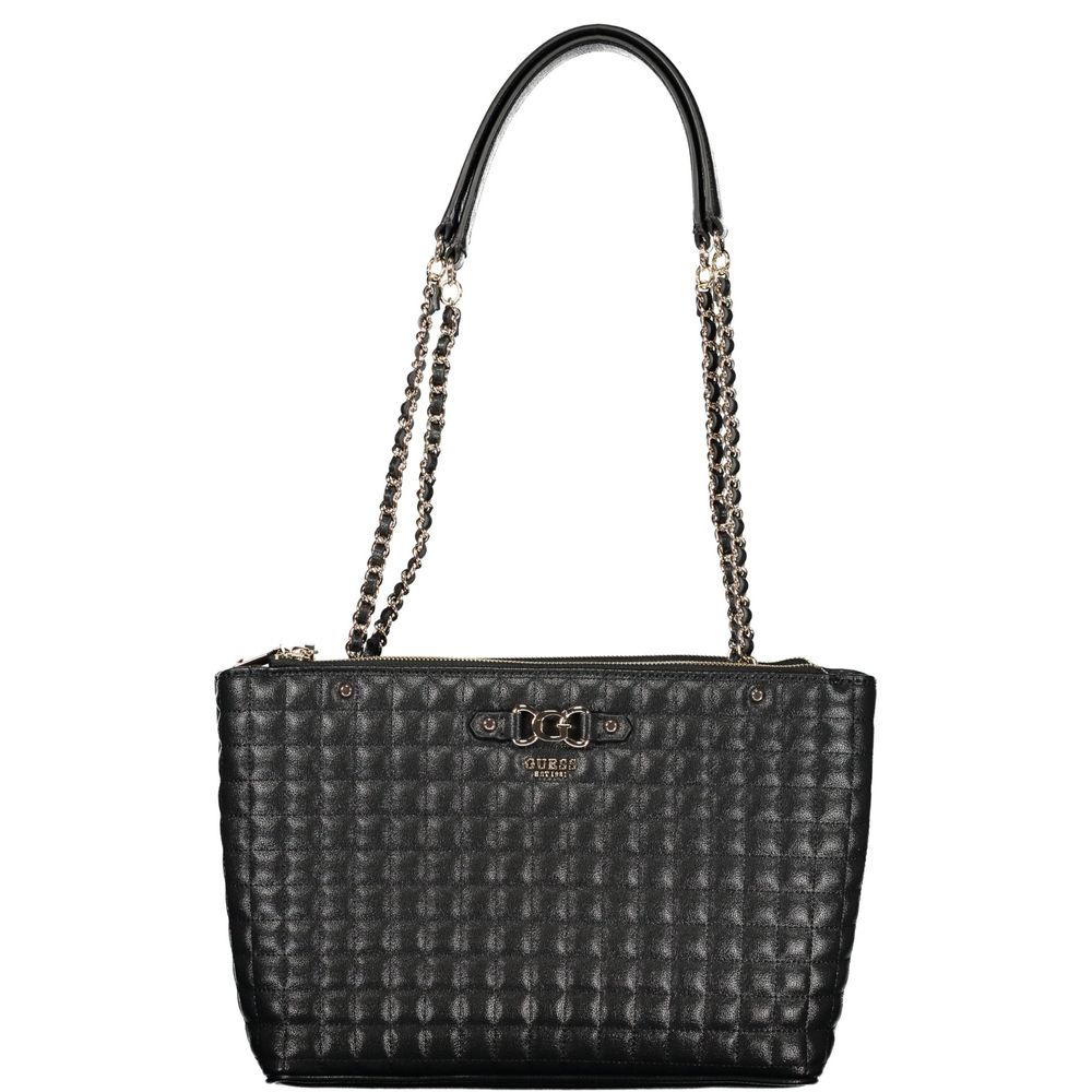 Nero Poliuretano Women Handbag - ventzia