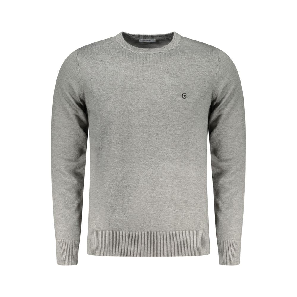 Grigio Viscosa Men Sweater - ventzia