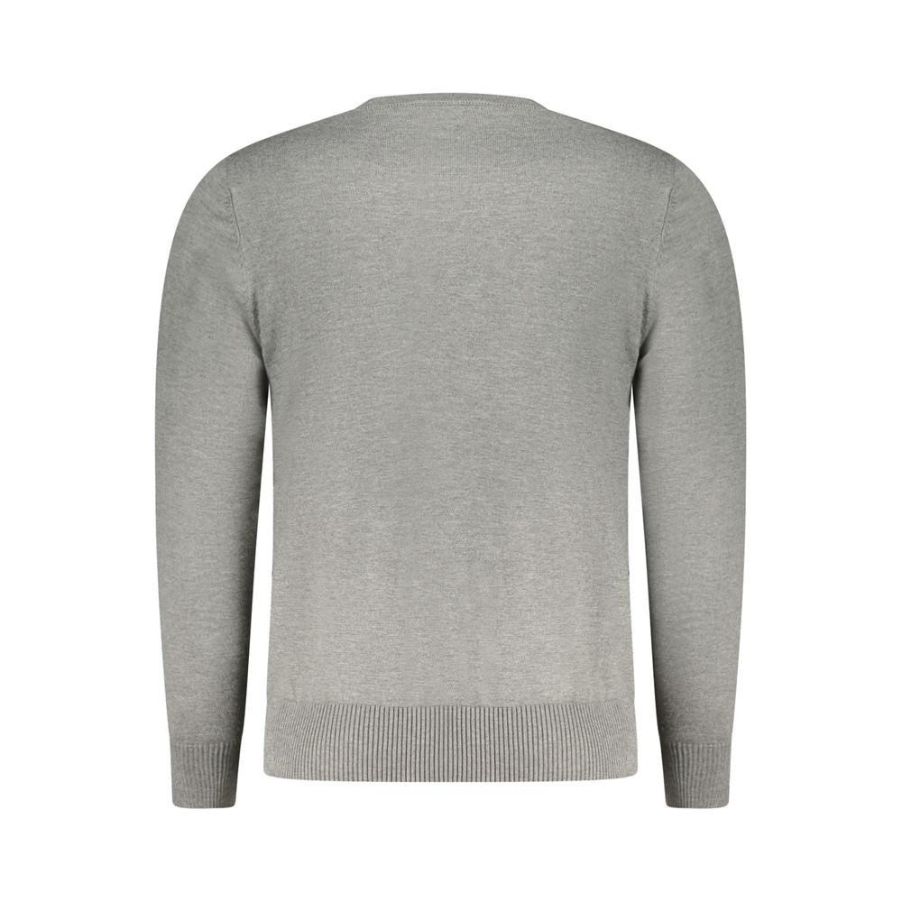Grigio Viscosa Men Sweater - ventzia