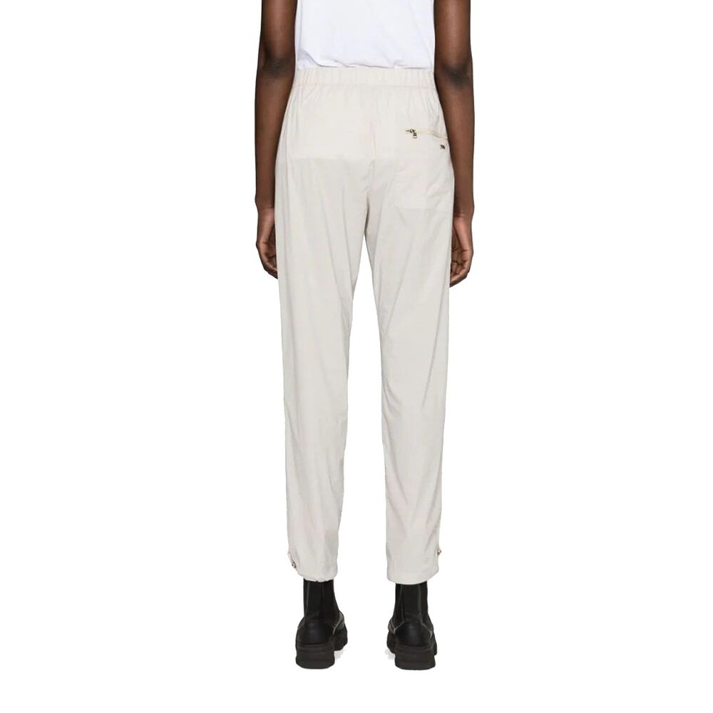 Gray Elastane Casual Pants - ventzia