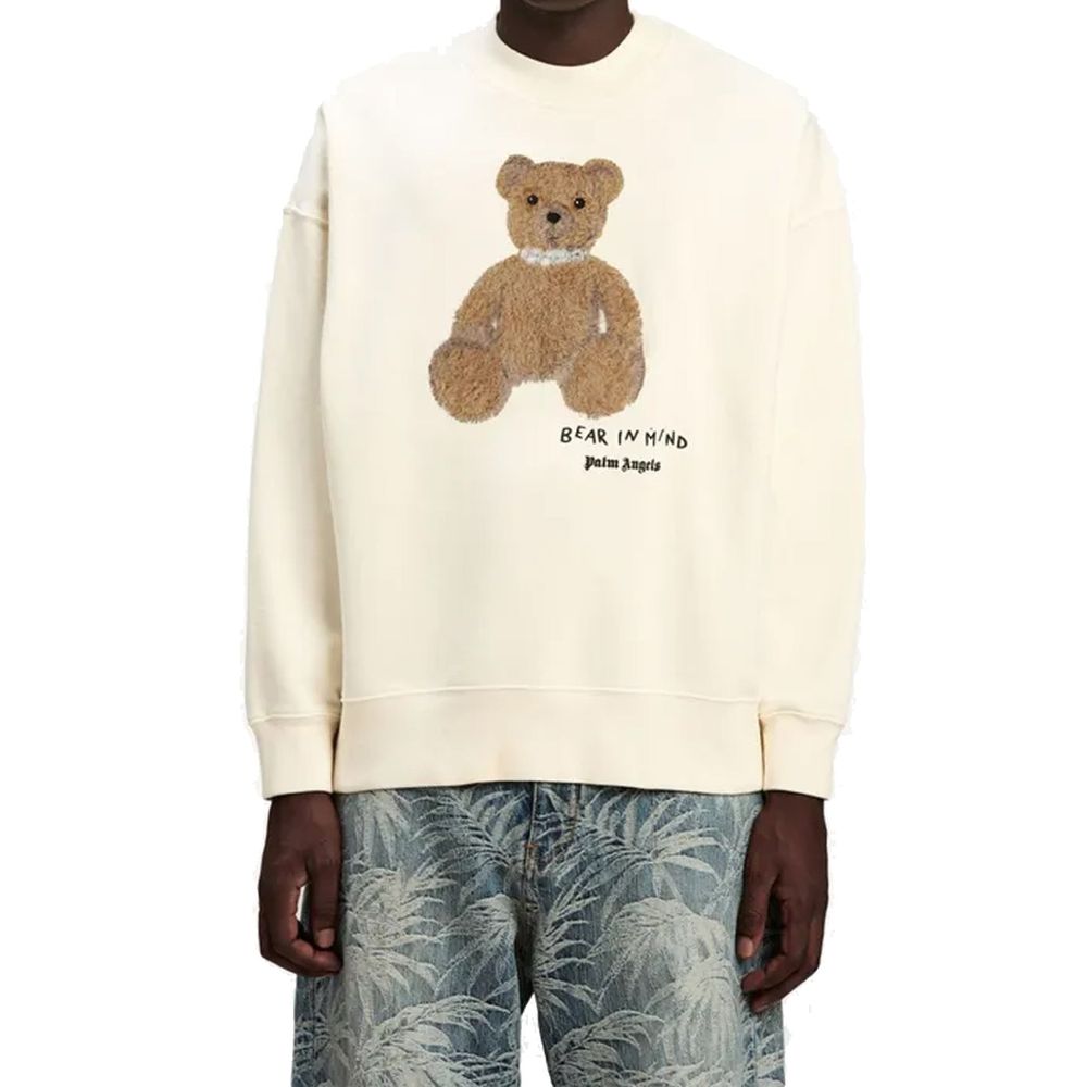 White Cotton Sweatshirt