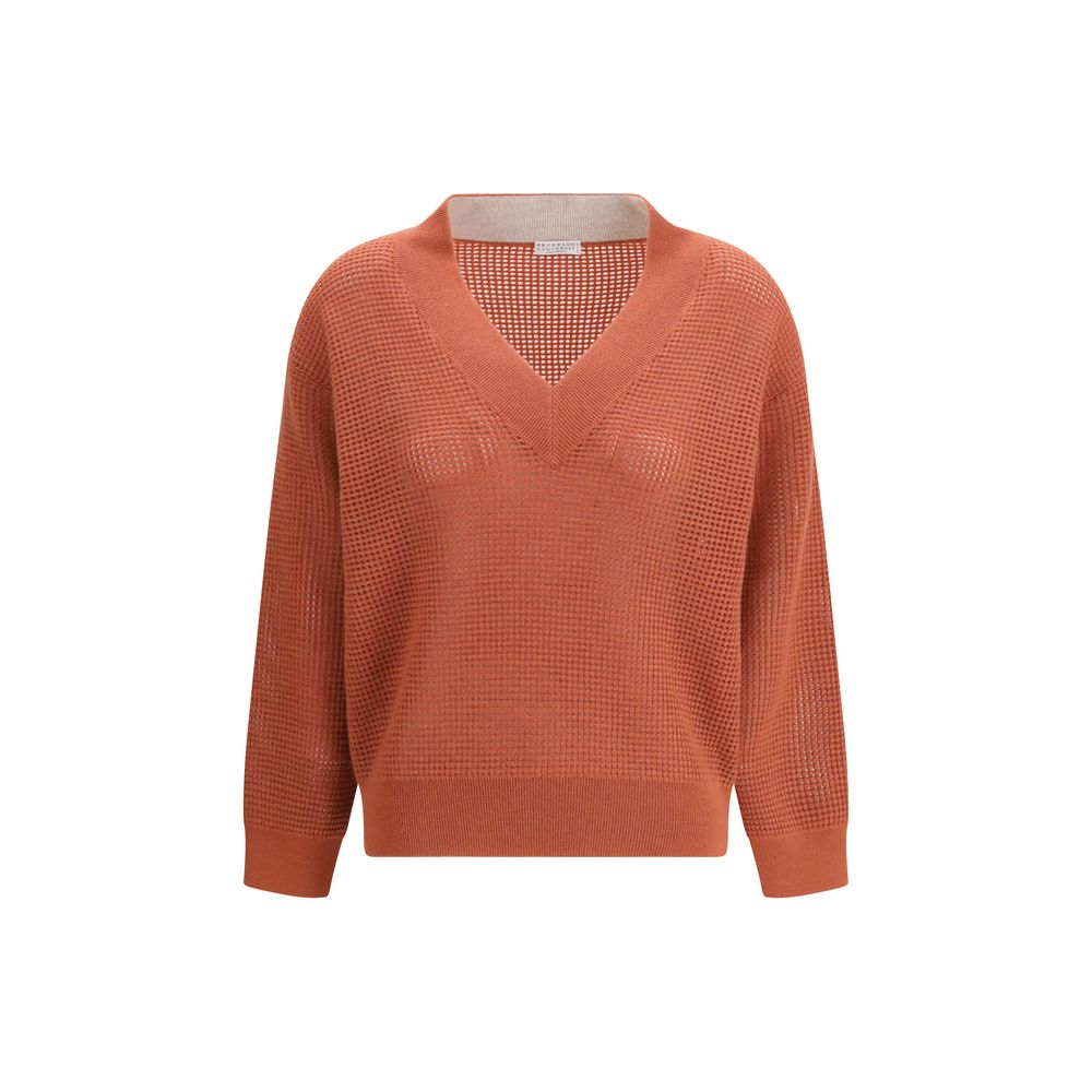 Multicolor Cashmere Sweater - ventzia