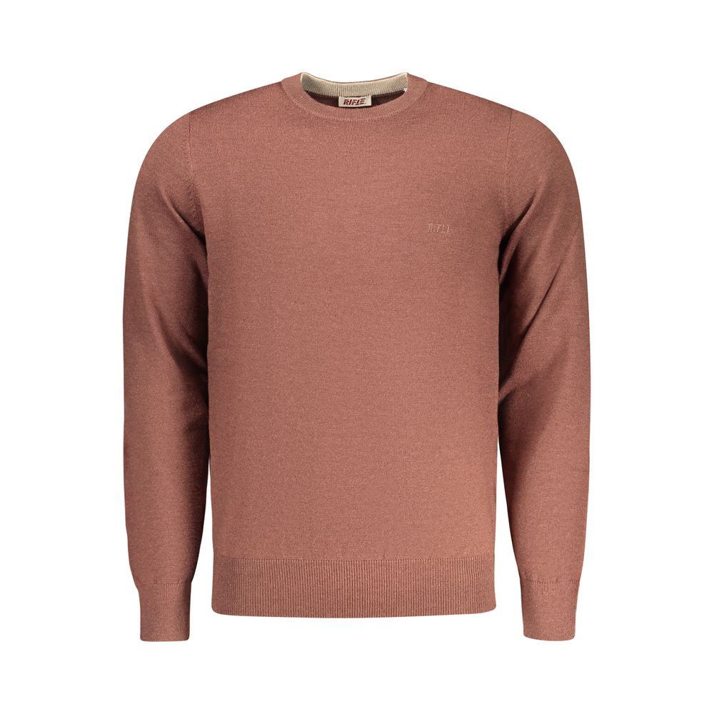 Marrone Poliestere Mens Sweater - ventzia