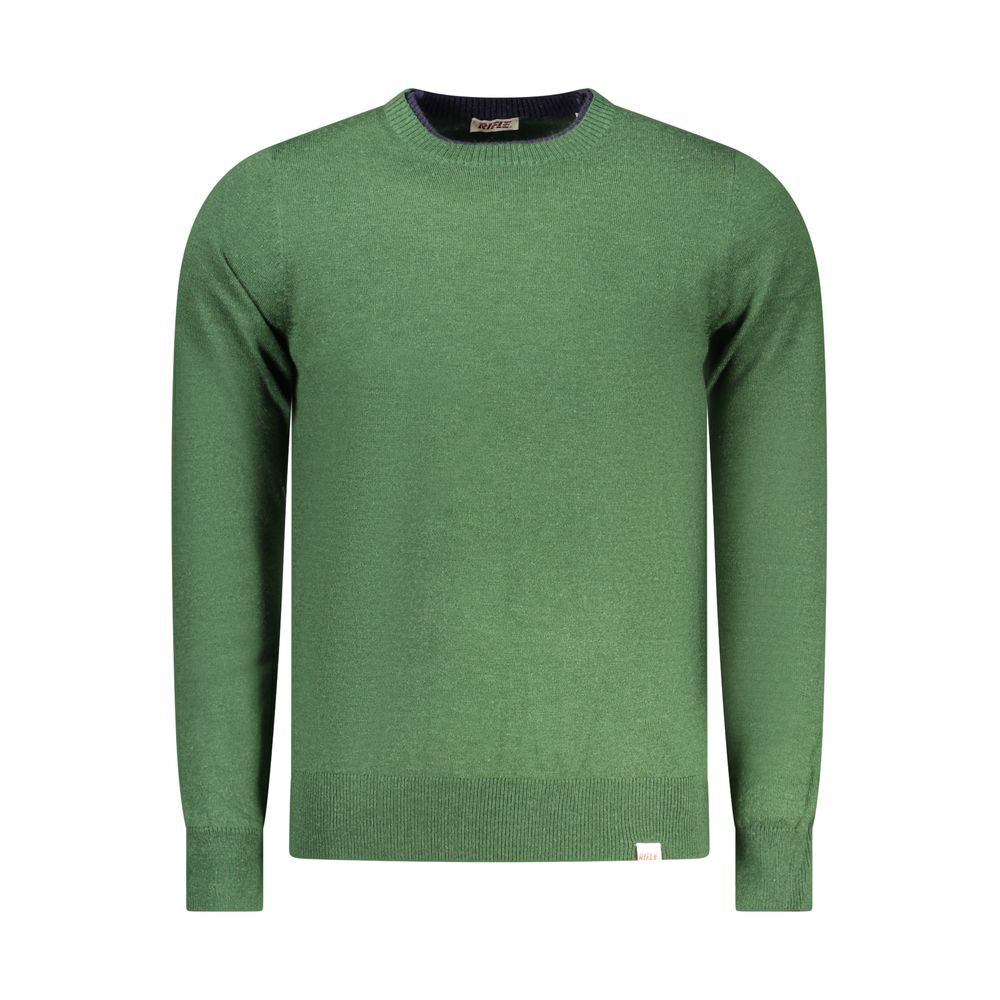 Verde Polyester Men's Sweater - ventzia