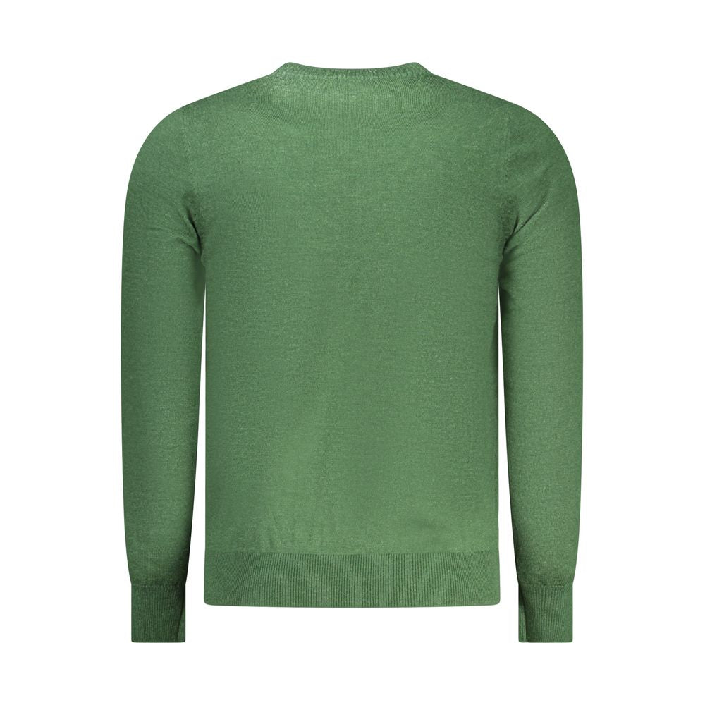 Verde Polyester Men's Sweater - ventzia