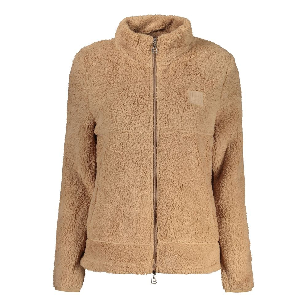 Marrone Polyester Women Sweatshirt - ventzia
