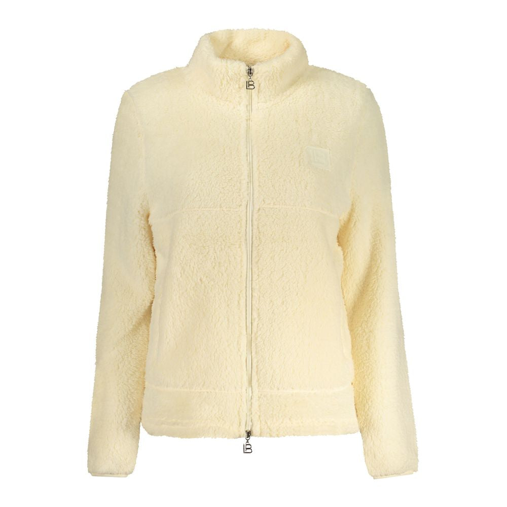 Beige Polyester Women Sweatshirt - ventzia