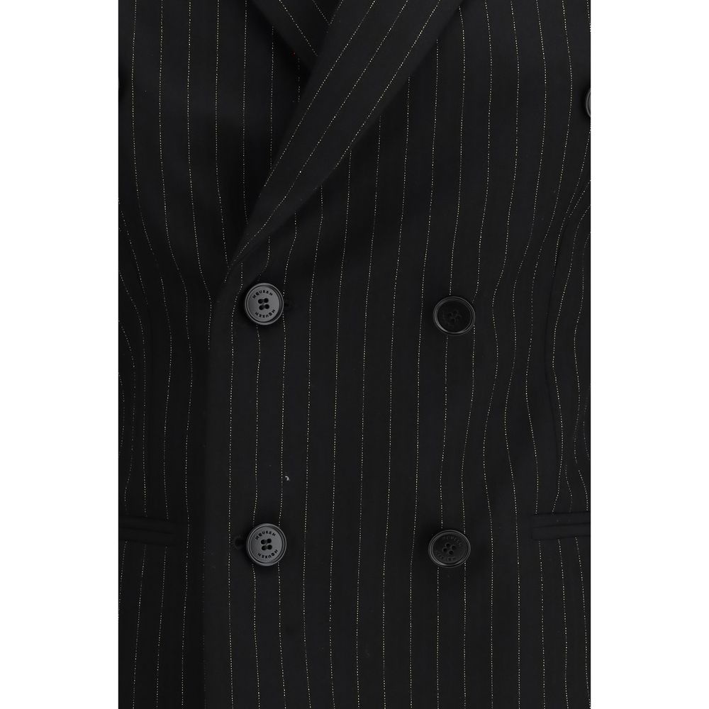 Black Wool Blazer - ventzia