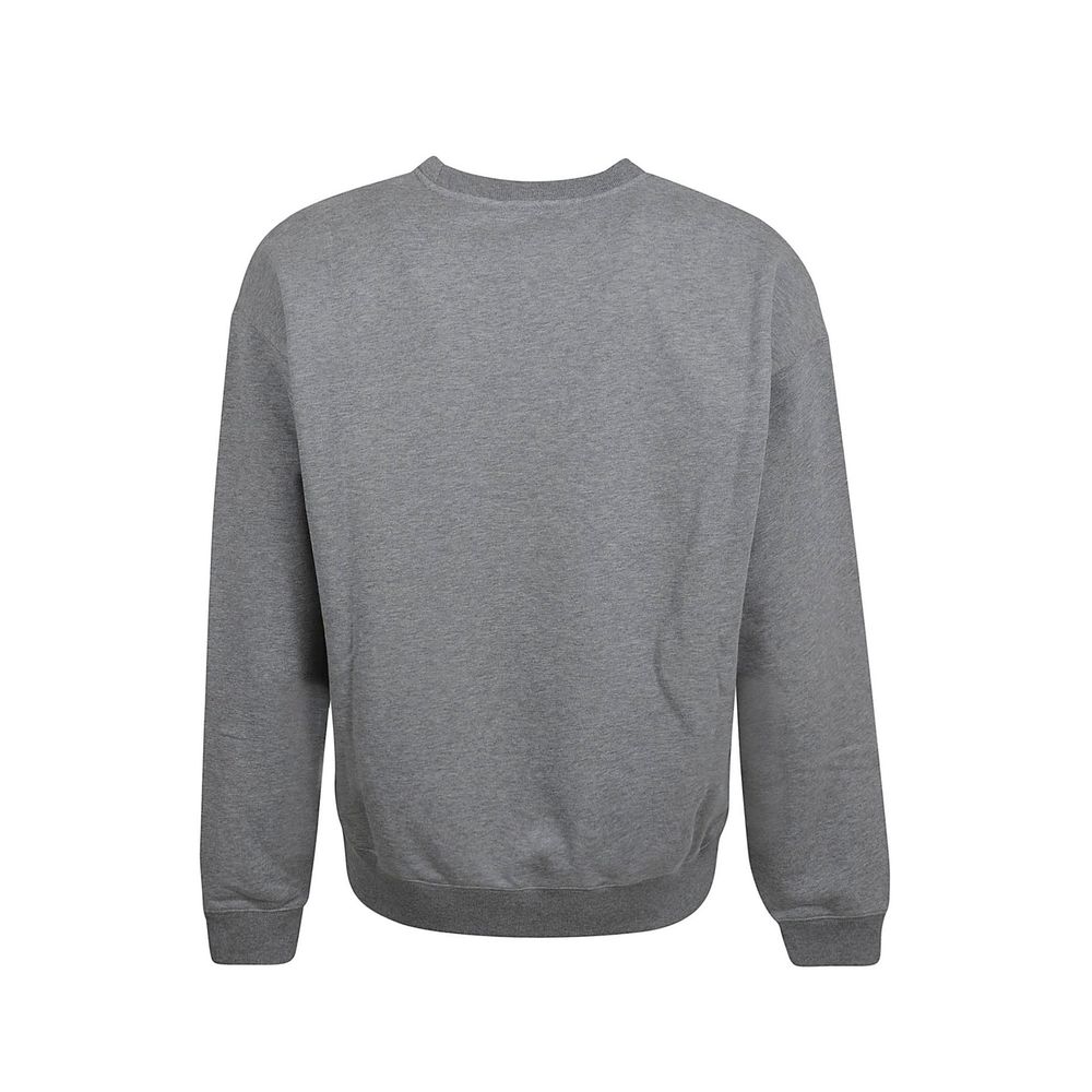 Gray Cotton Sweatshirt - ventzia