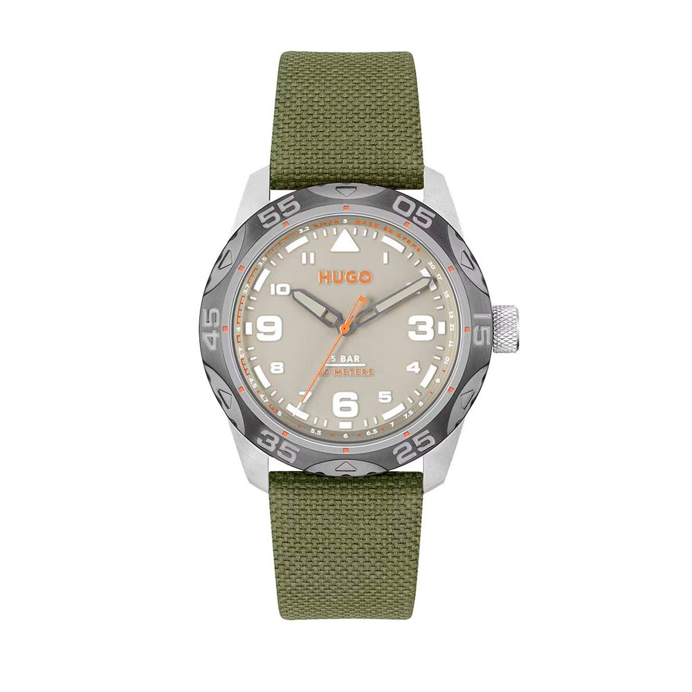 Bicolor Fabric Sport Watch - ventzia
