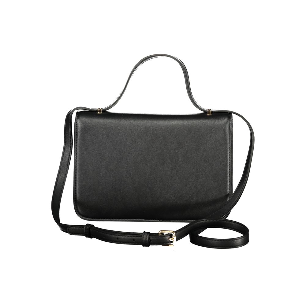 Nero Poliuretano Female Shoulder Bag - ventzia