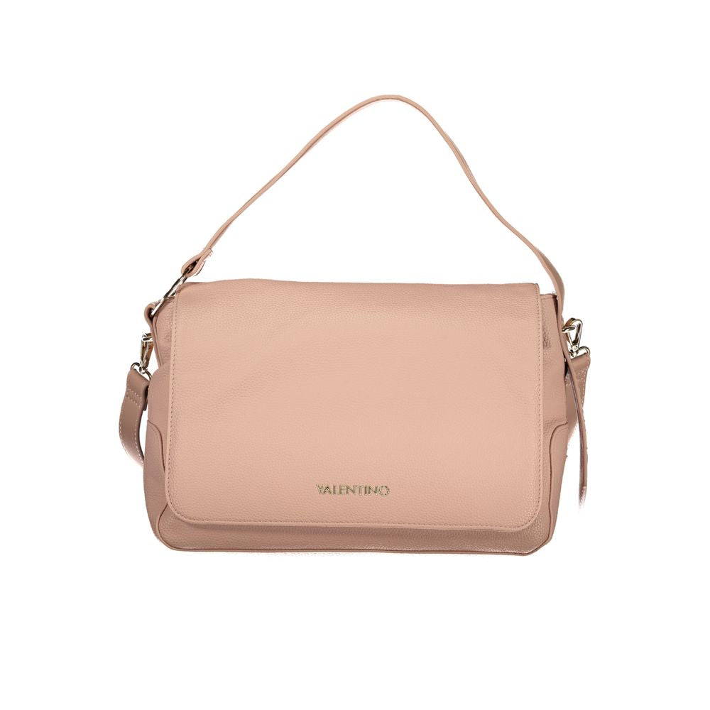 Rosa Poliuretano Woman Shoulder Bag - ventzia