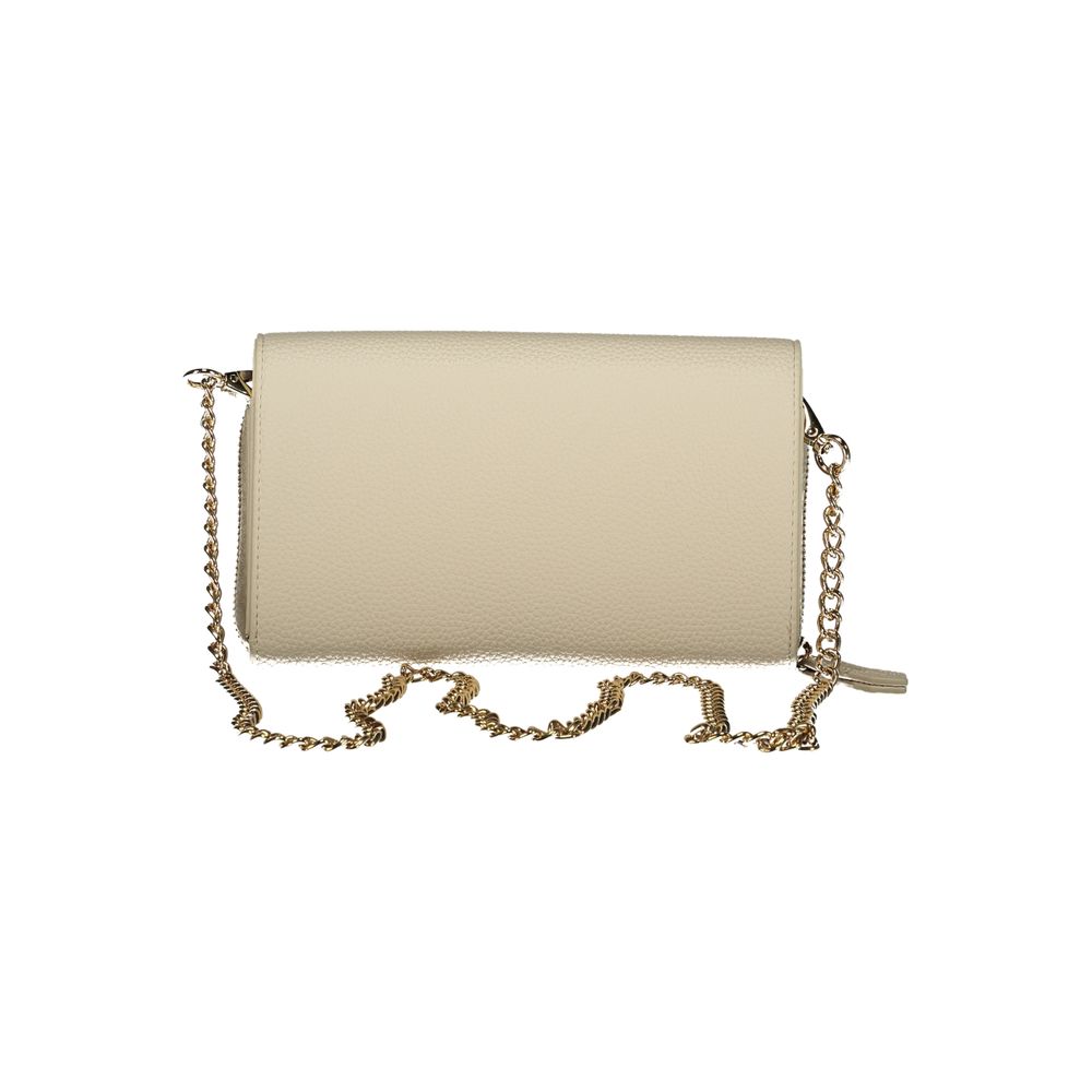 Beige Polyurethane Women Wallet - ventzia
