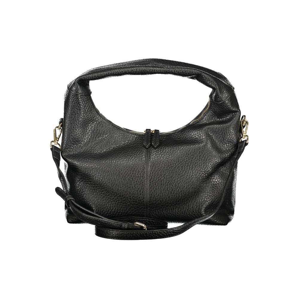 Nero Poliuretano Woman Handbag - ventzia