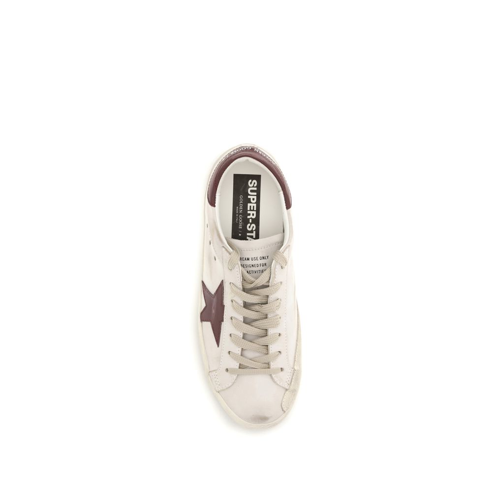 White Calf Leather Bos Taurus Sneakers - ventzia