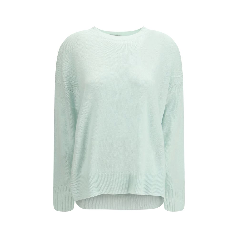 Blue Cashmere Sweater - ventzia