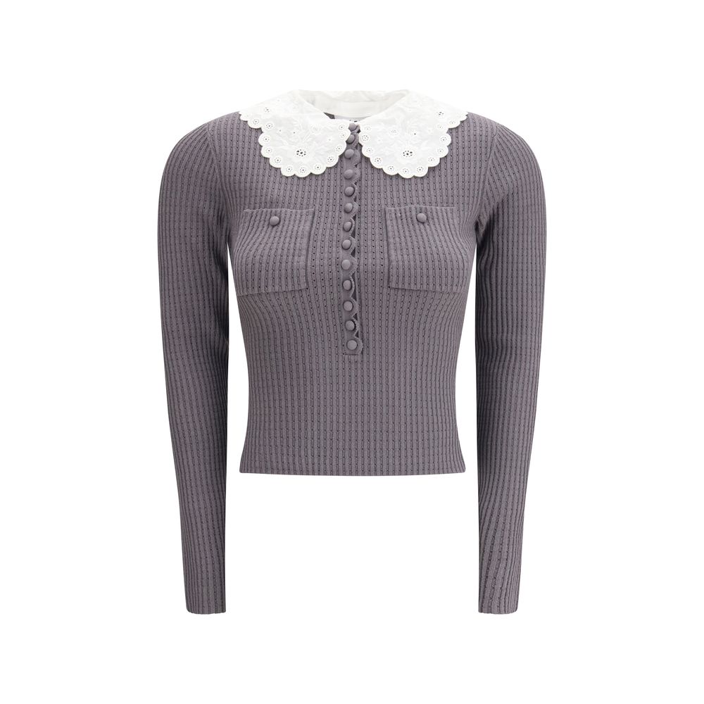 Gray Viscose Shirt - ventzia