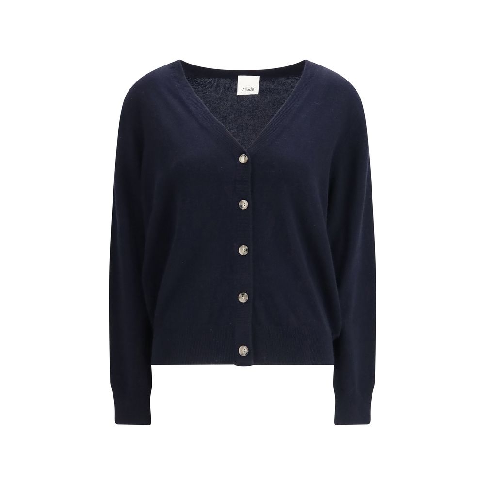 Blue Cashmere Cardigan - ventzia