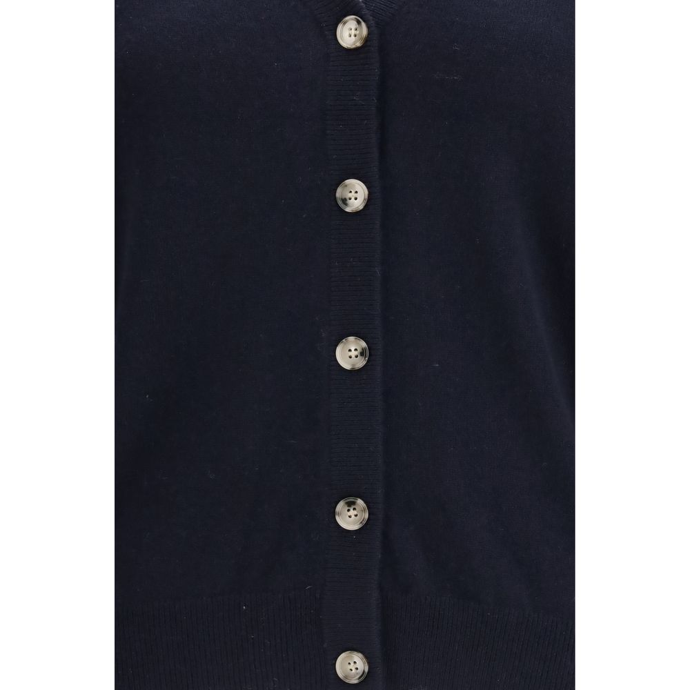 Blue Cashmere Cardigan - ventzia