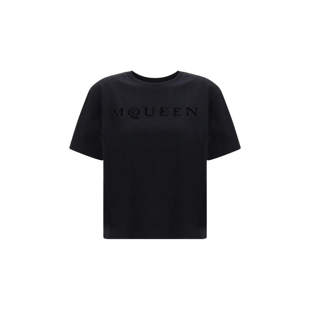 Black Cotton T-Shirt - ventzia