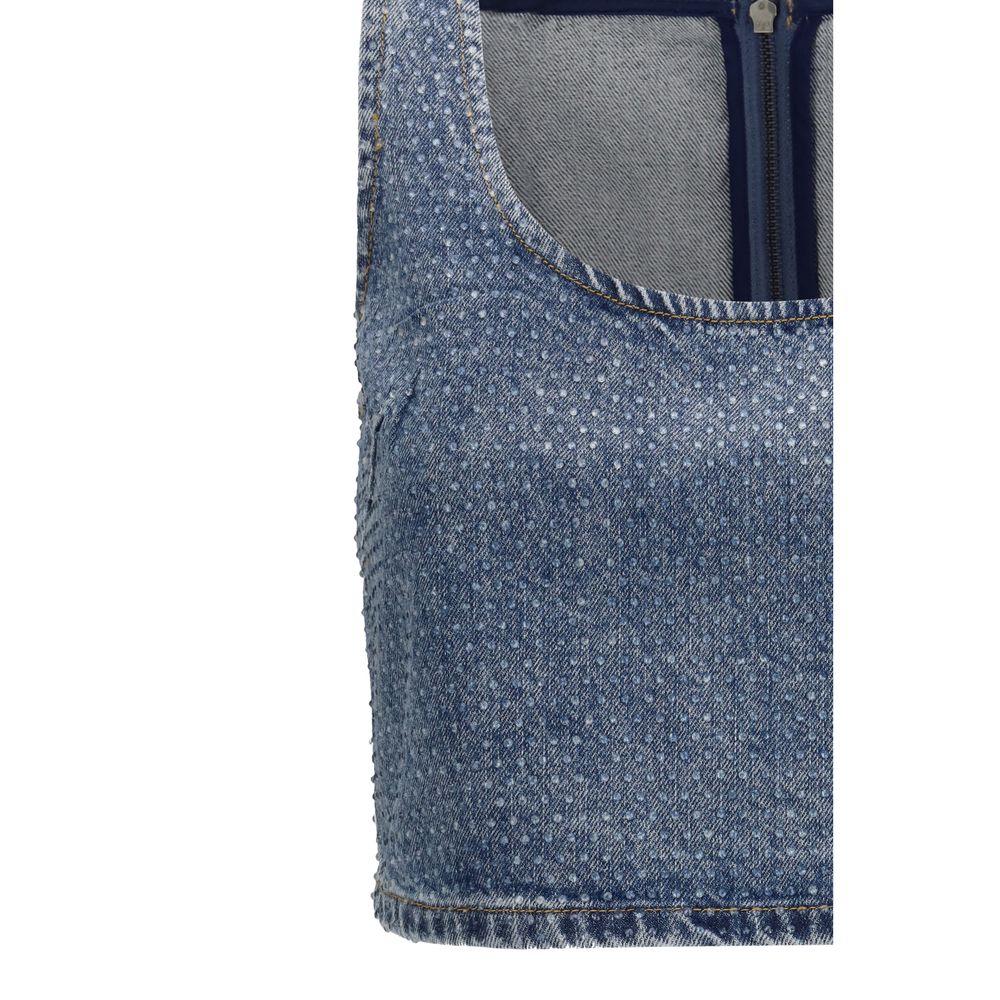 Blue Cotton Top - ventzia
