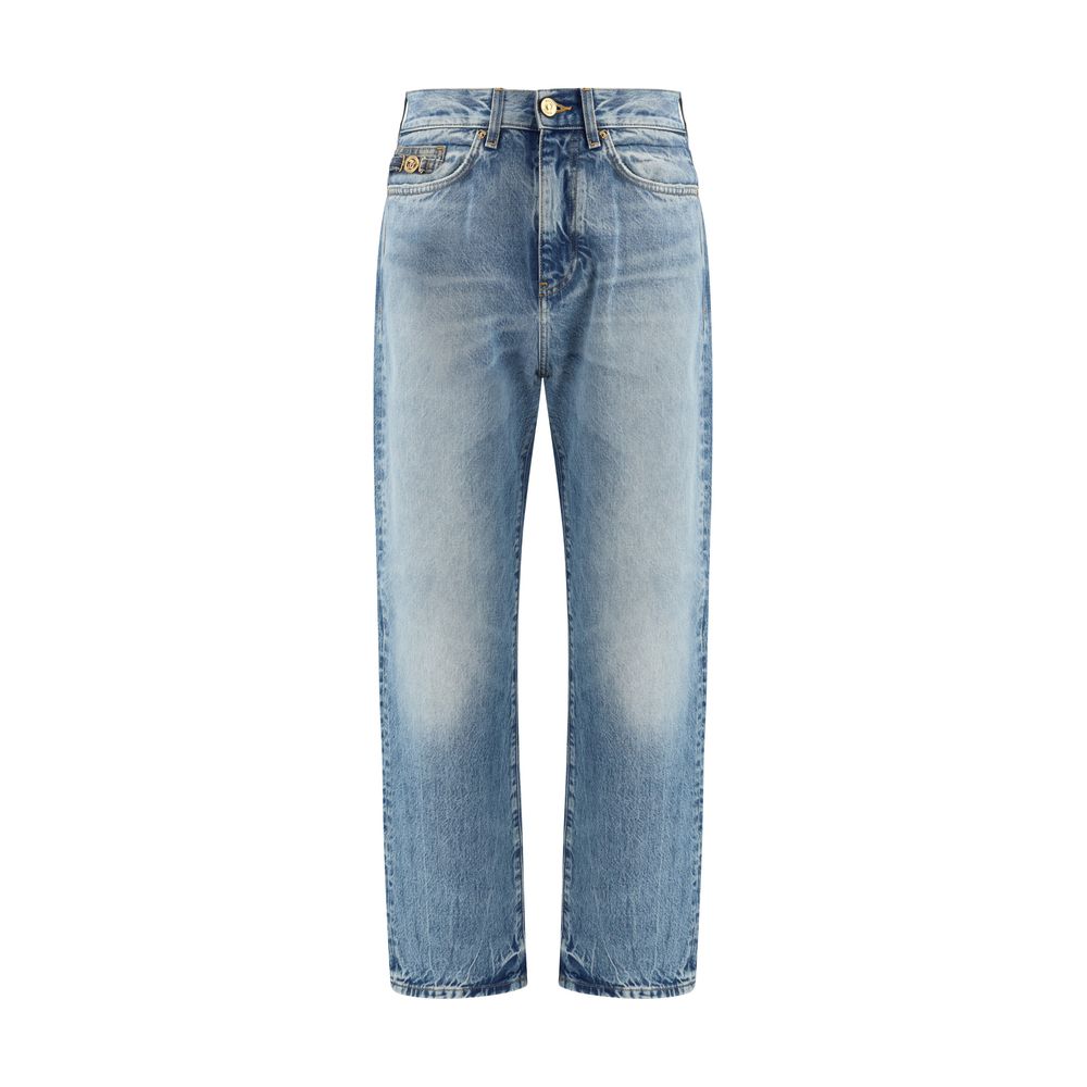 Blue Cotton Jeans Denim - ventzia