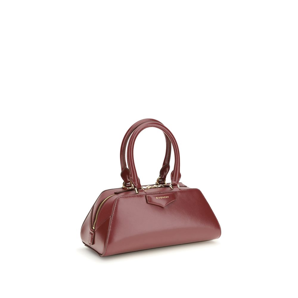 Bordeaux Calf Leather Bos Taurus Handbag - ventzia