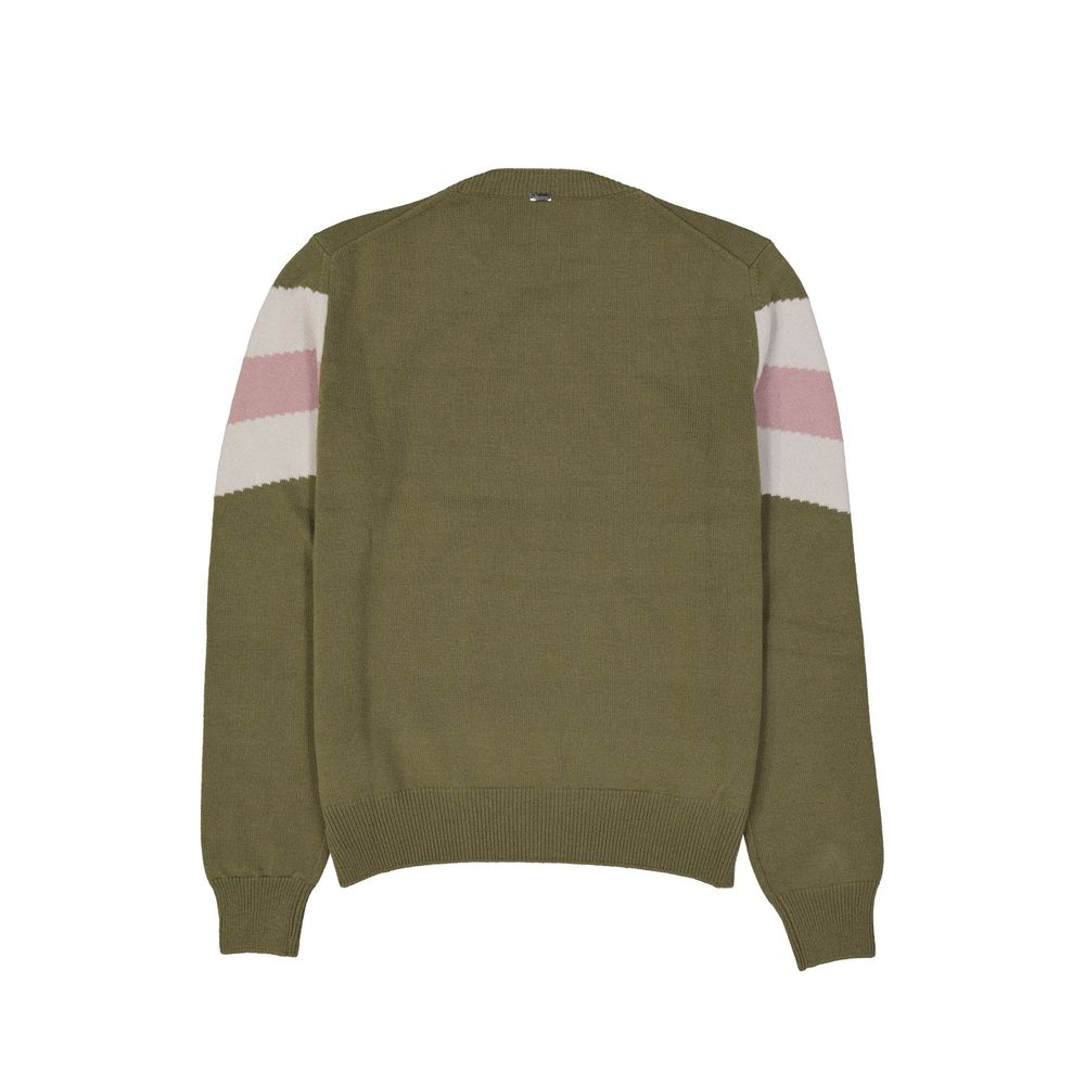 Bicolor Wool Sweatshirt - ventzia