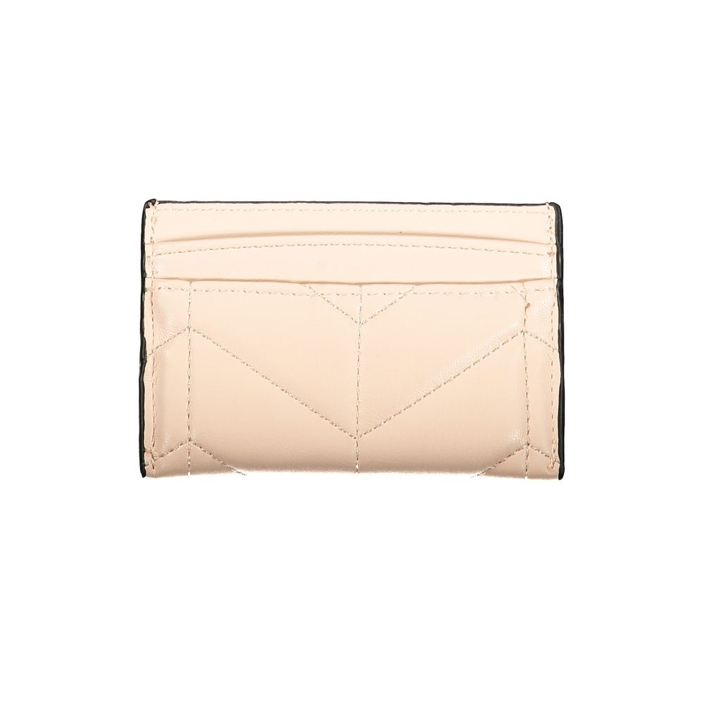 Rosa Poliuretano Women Wallet - ventzia