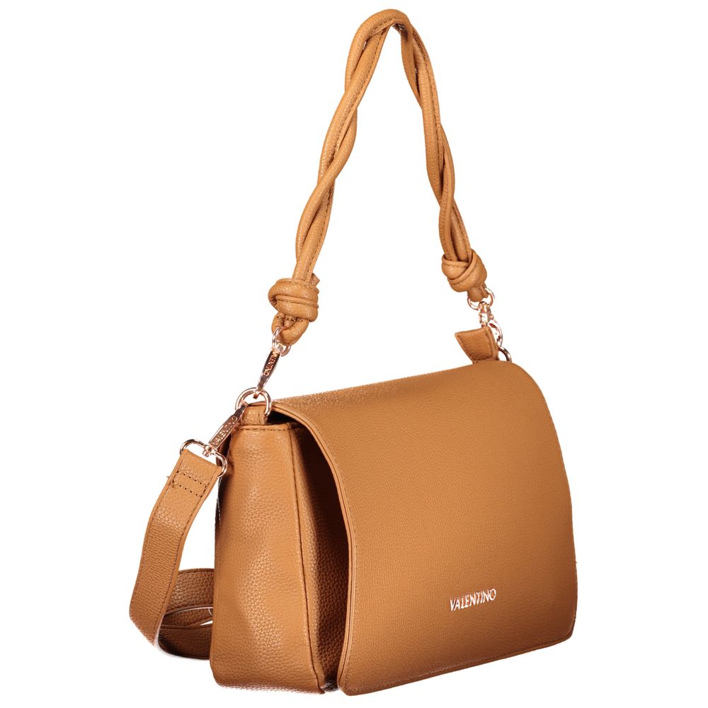 Marrone Poliuretano Woman Handbag - ventzia