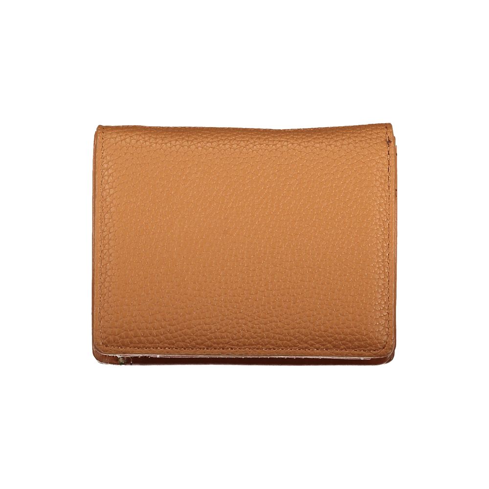 Marrone Poliuretano Woman Wallet - ventzia