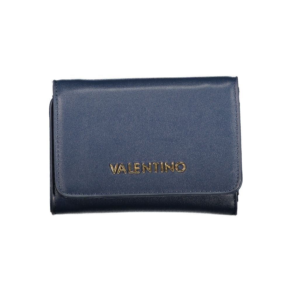 Blu Poliuretano Women Wallet - ventzia